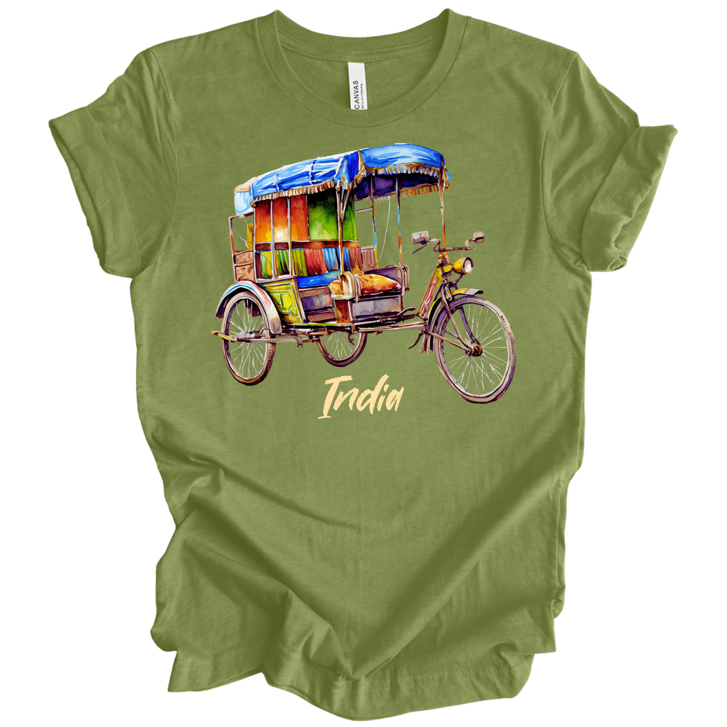 Rickshaw Rides: Explore India Tee