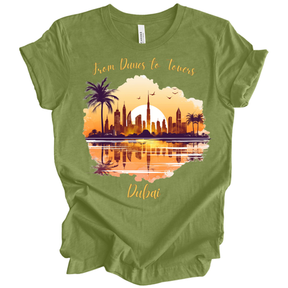 From Dunes to Towers: Dubai Adventure Tee