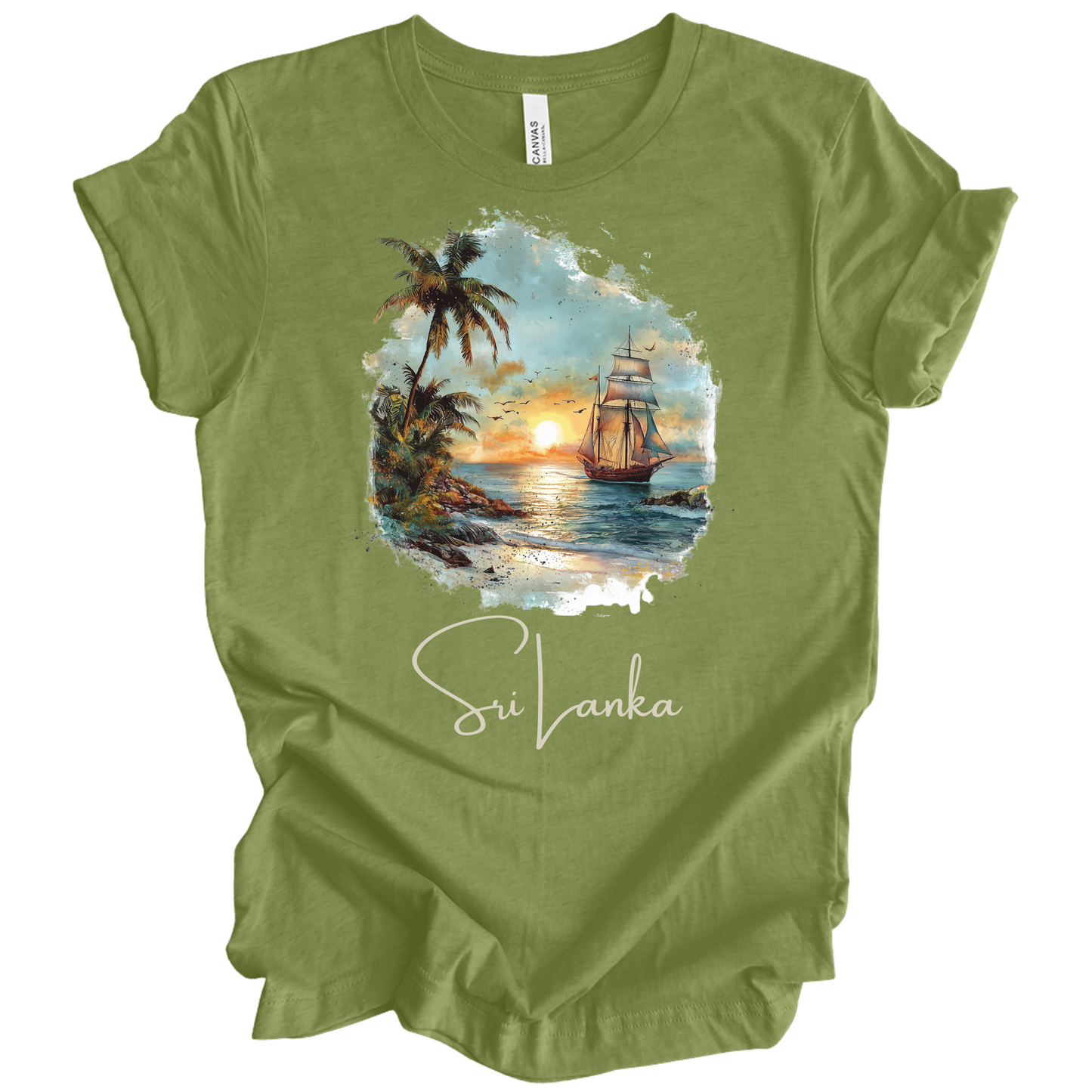 Sri Lanka Escape: Coastal Paradise Tee