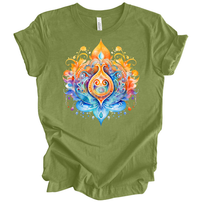 Ethereal Lotus Yoga Tee