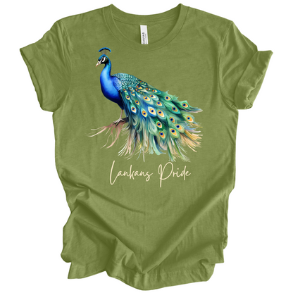 Majestic Peacock Sri Lanka Tee