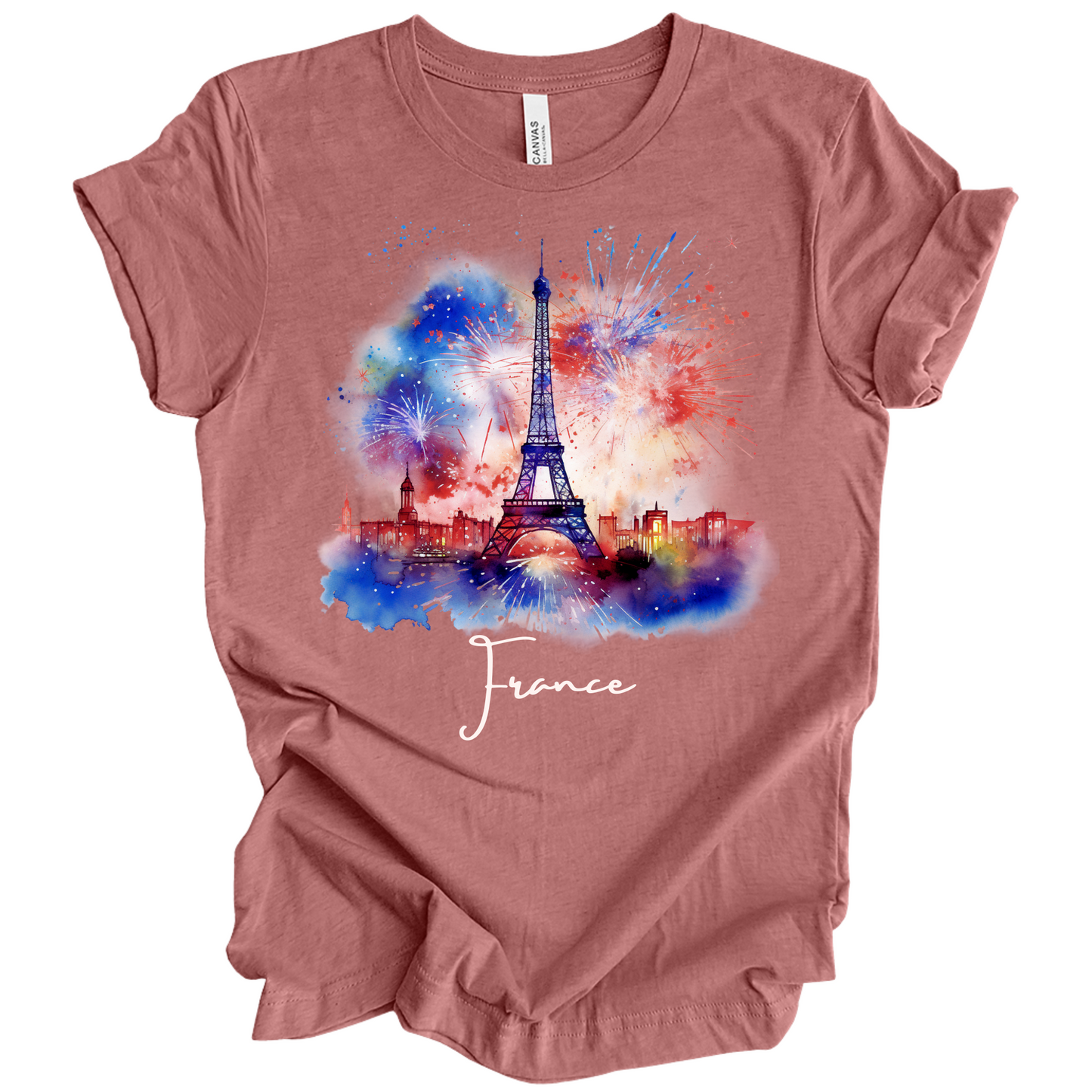 Wanderlust France, Paris: Eiffel Tower Tee