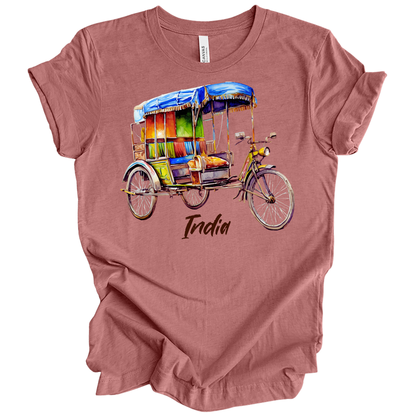 Rickshaw Rides: Explore India Tee