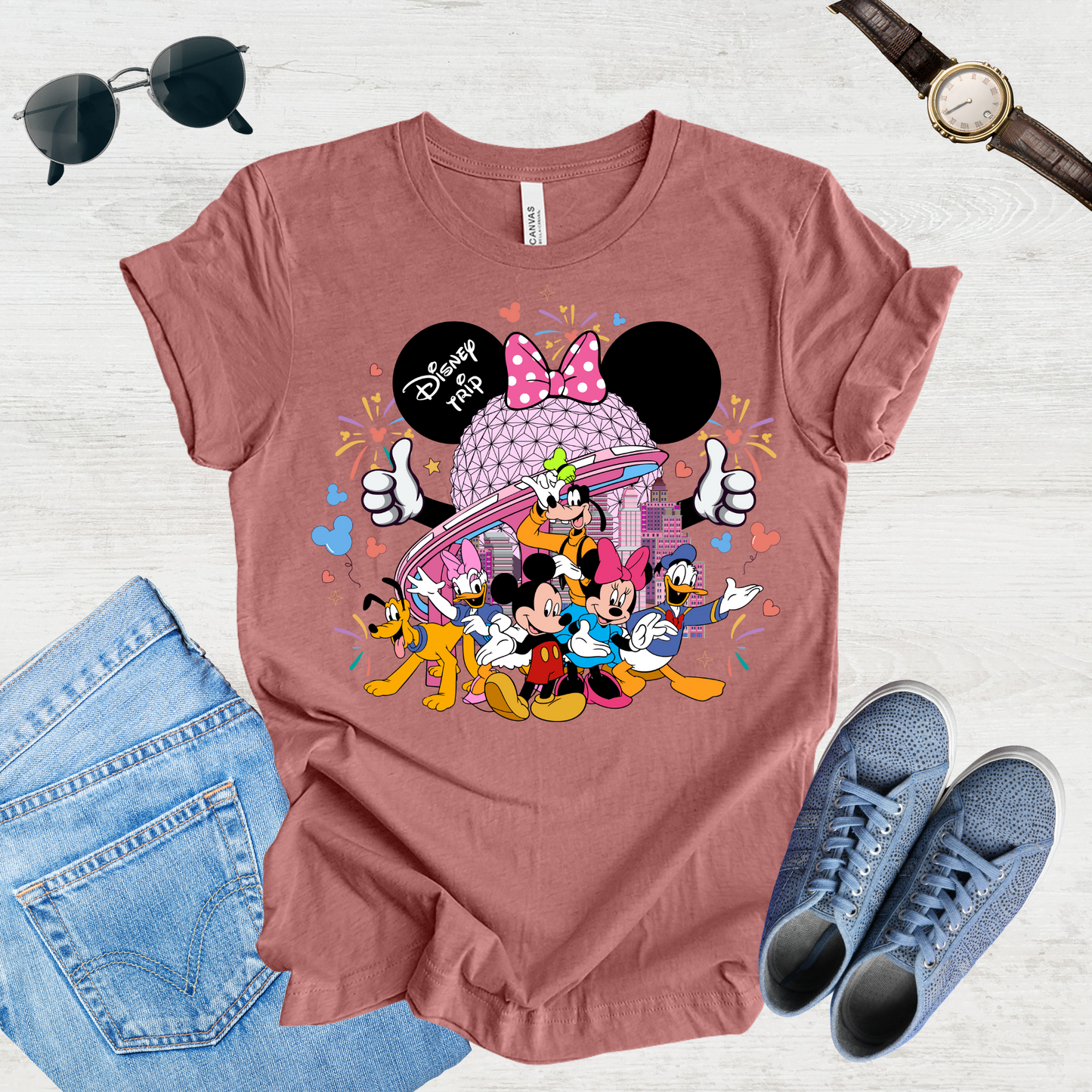 Minnie Mouse Ears & Memories Tee