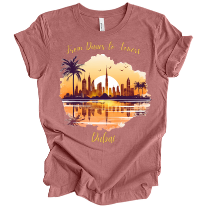 From Dunes to Towers: Dubai Adventure Tee
