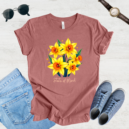 State of Mind Daffodil Bloom Tee