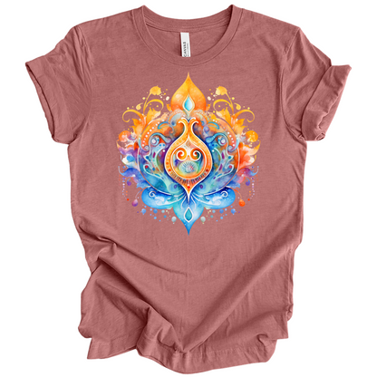 Ethereal Lotus Yoga Tee