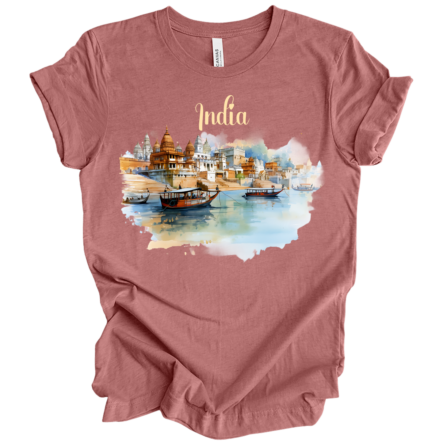 Sacred Waters: Ganga River India Tee