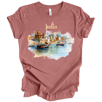 Sacred Waters: Ganga River India Tee