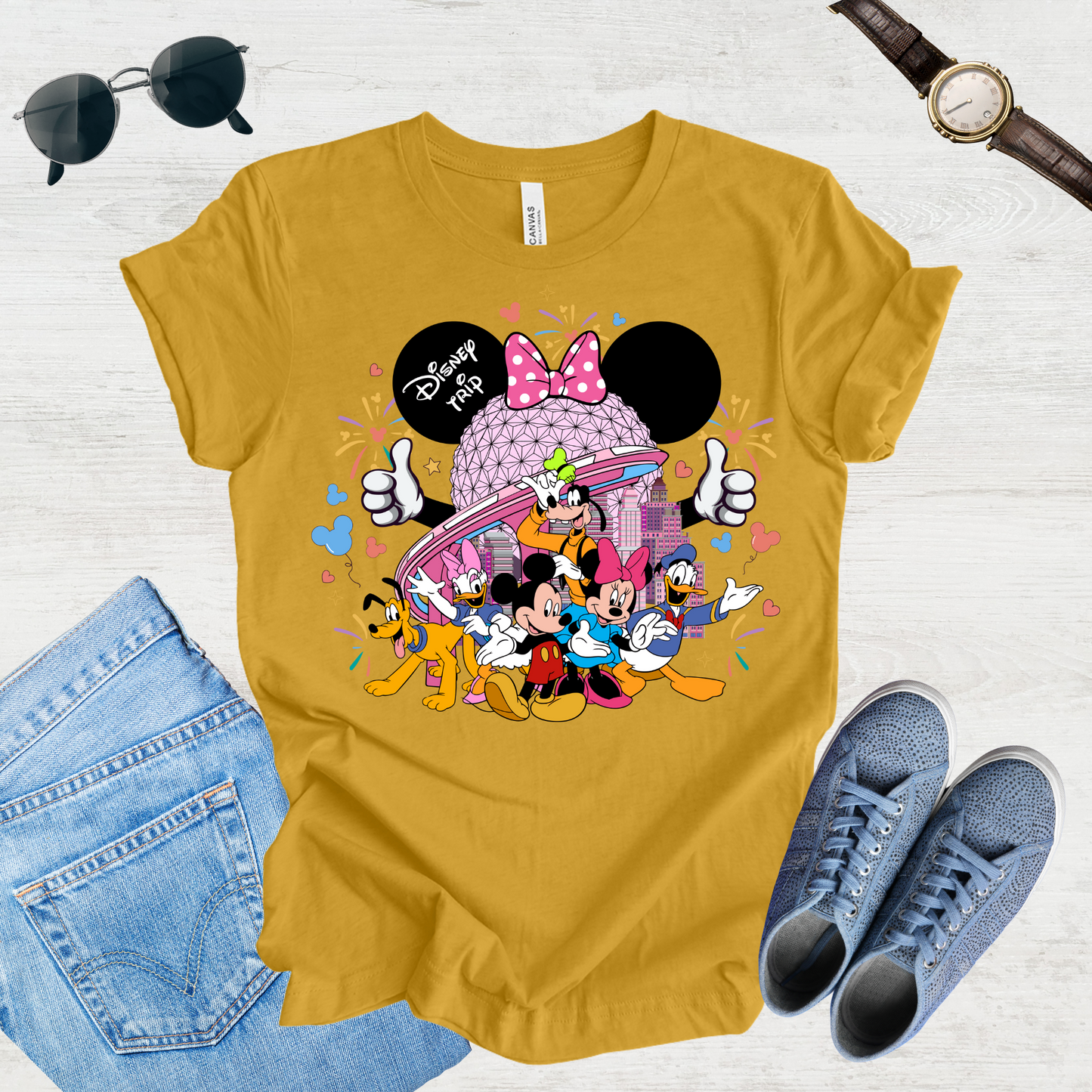 Minnie Mouse Ears & Memories Tee