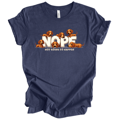 Dachshund NOPE Tee