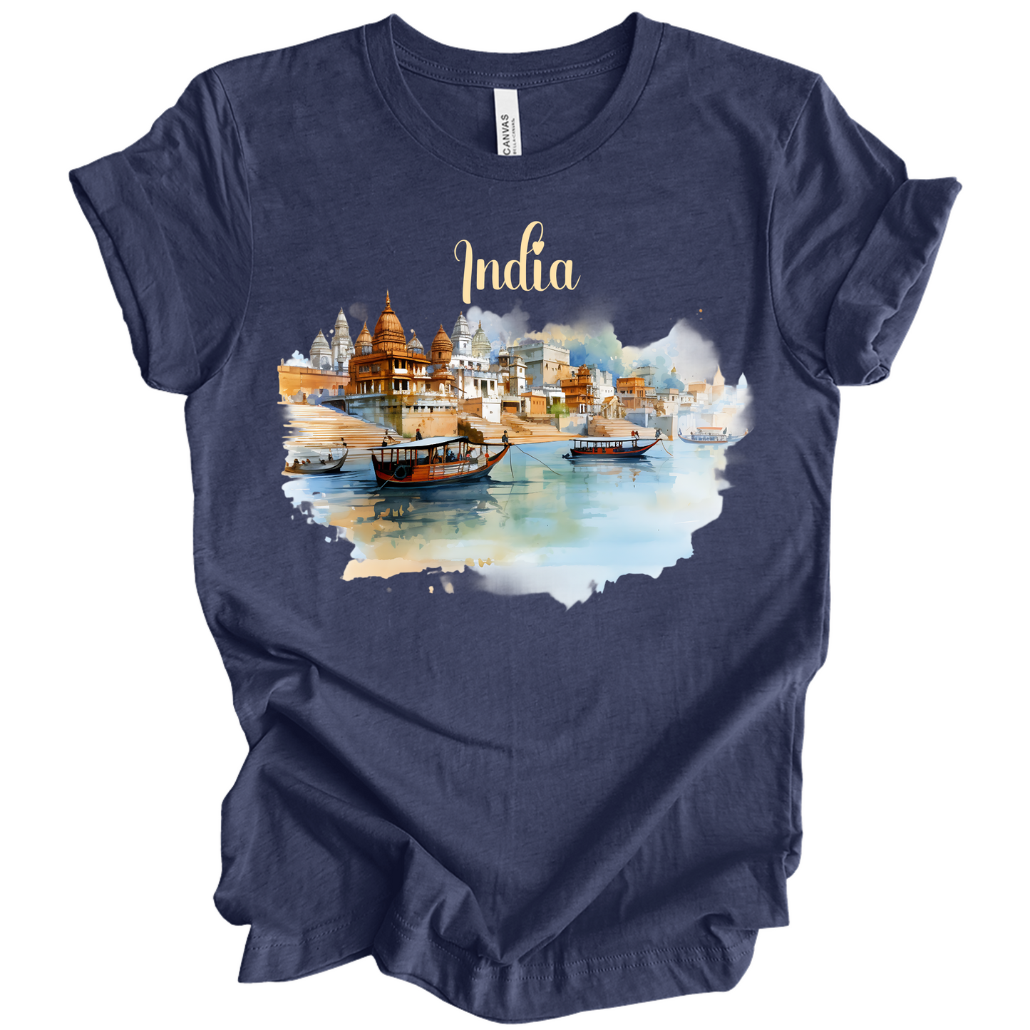 Sacred Waters: Ganga River India Tee