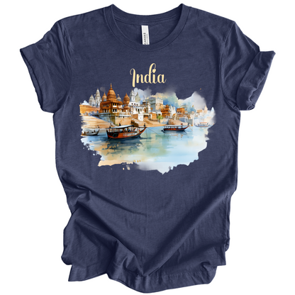 Sacred Waters: Ganga River India Tee
