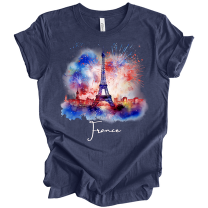Wanderlust France, Paris: Eiffel Tower Tee