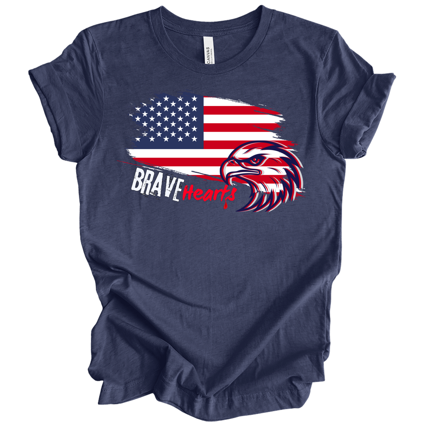 Brave Hearts – Patriot Hawk Tee