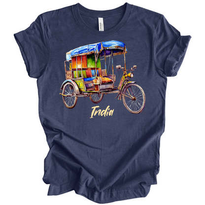 Rickshaw Rides: Explore India Tee
