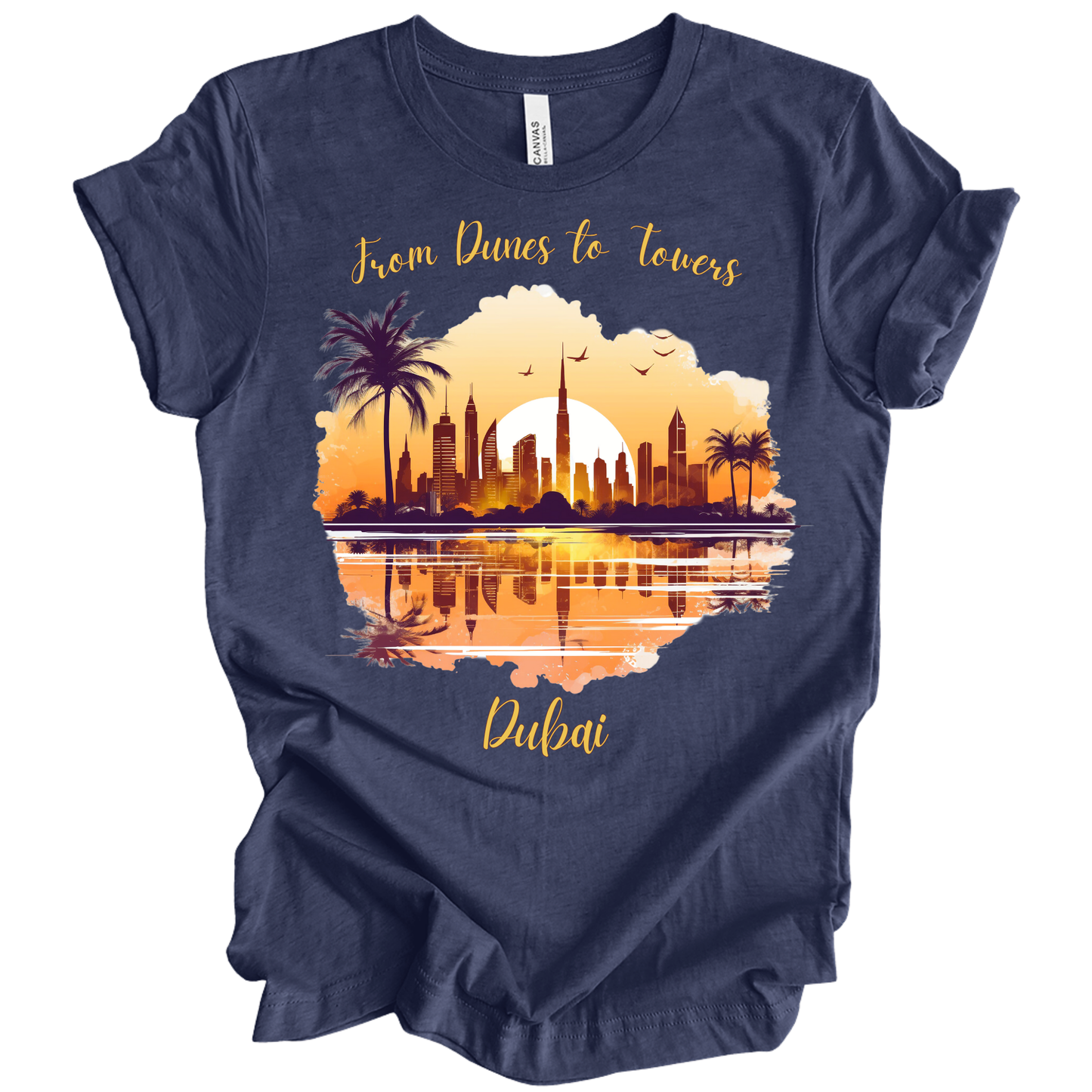 From Dunes to Towers: Dubai Adventure Tee