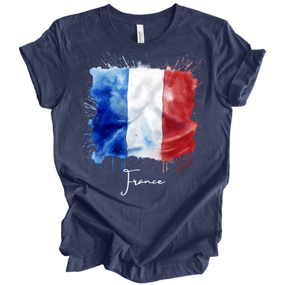 Vive La France: French Flag Tee