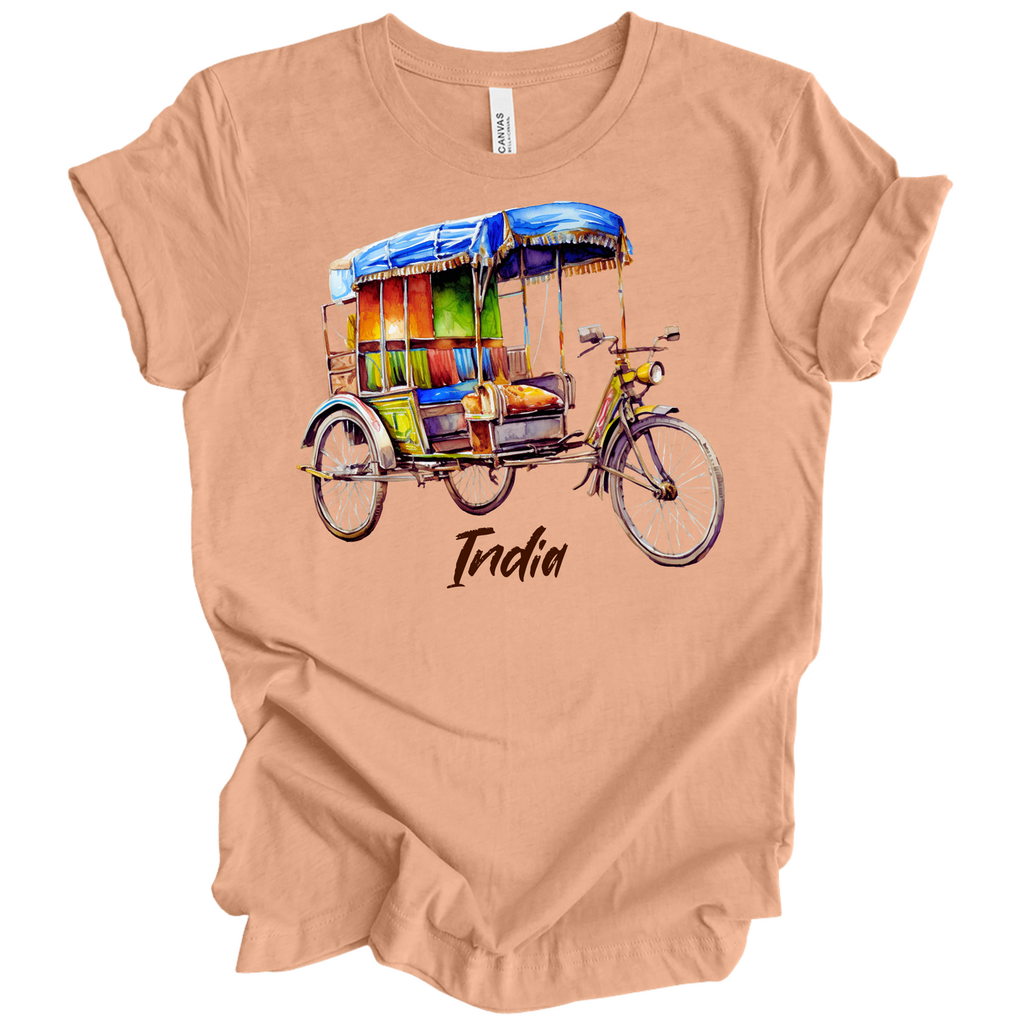 Rickshaw Rides: Explore India Tee