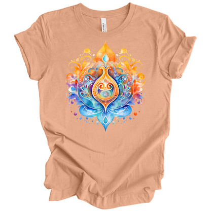 Ethereal Lotus Yoga Tee