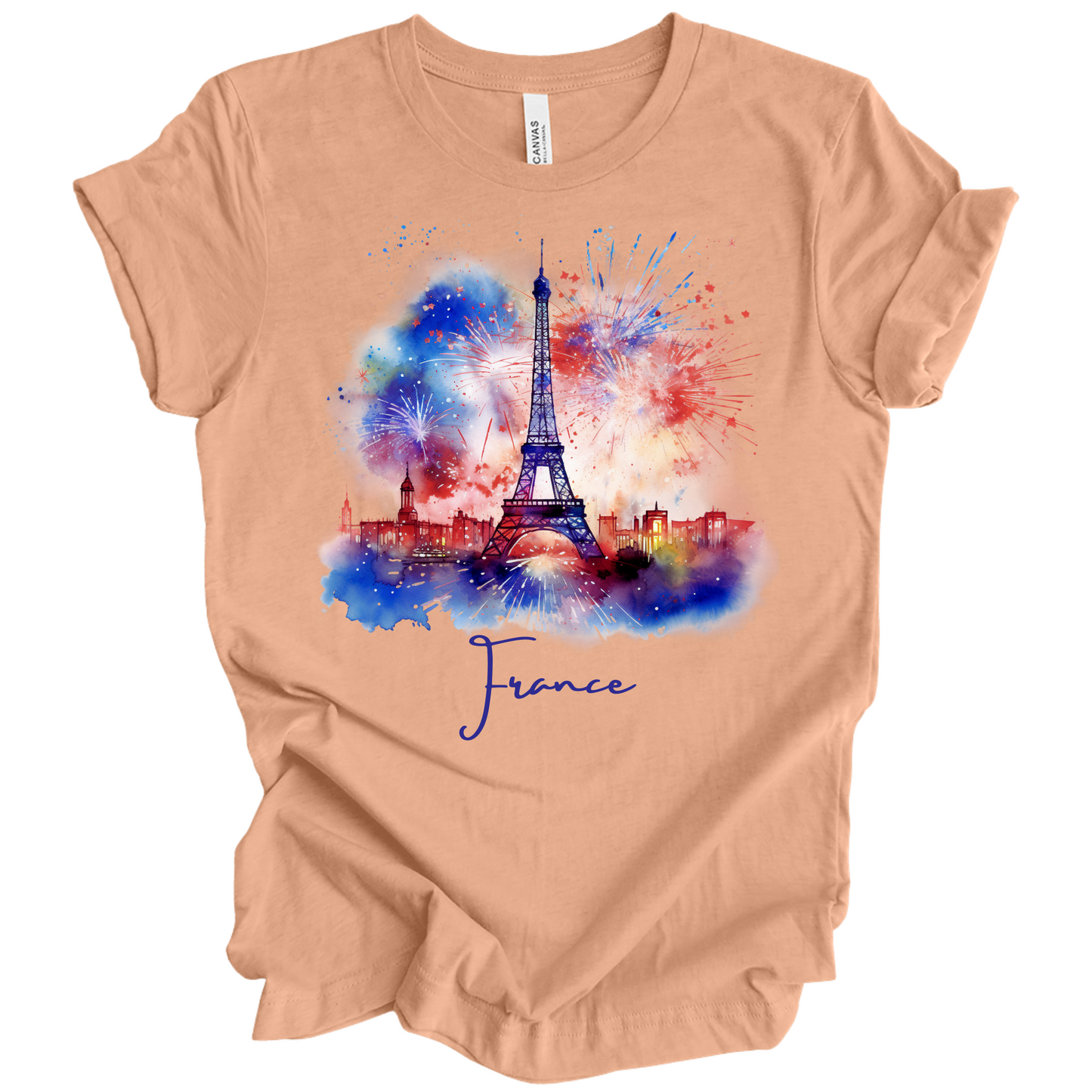 Wanderlust France, Paris: Eiffel Tower Tee