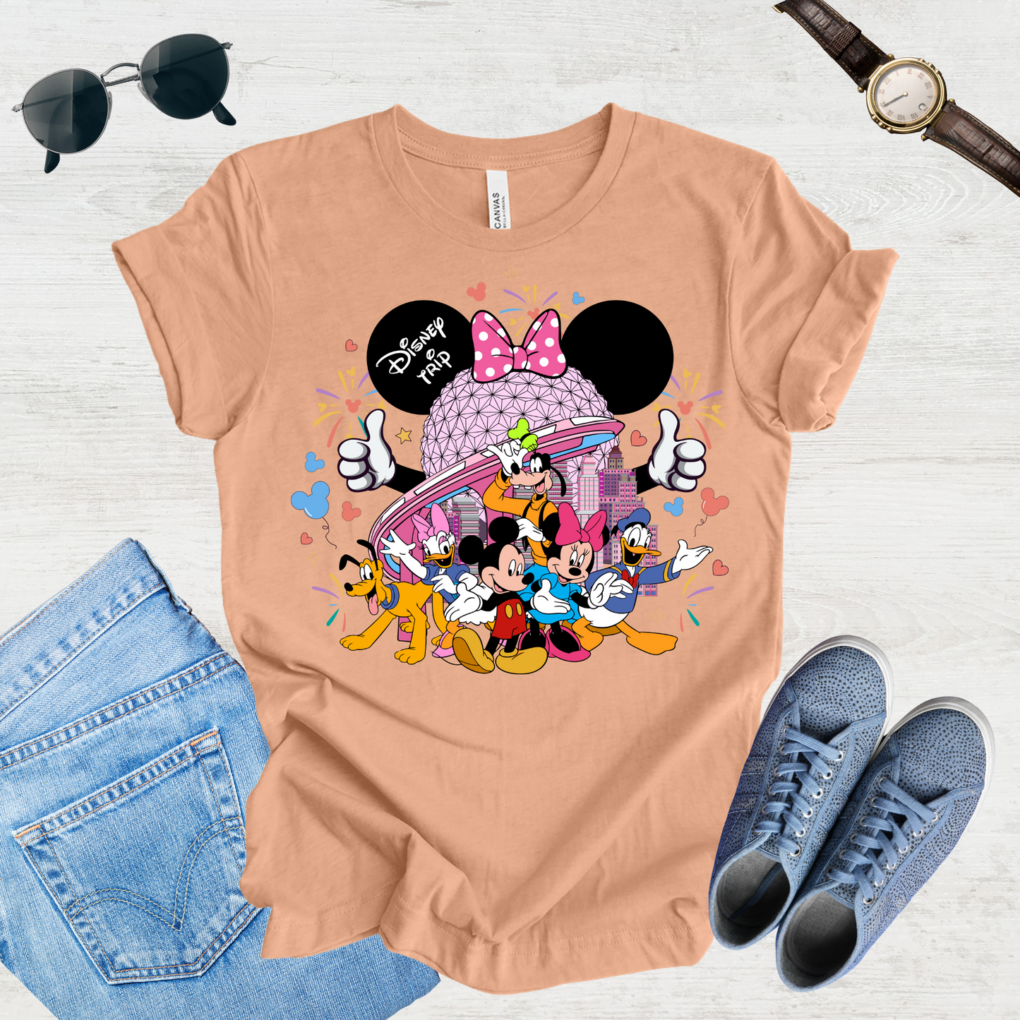 Minnie Mouse Ears & Memories Tee