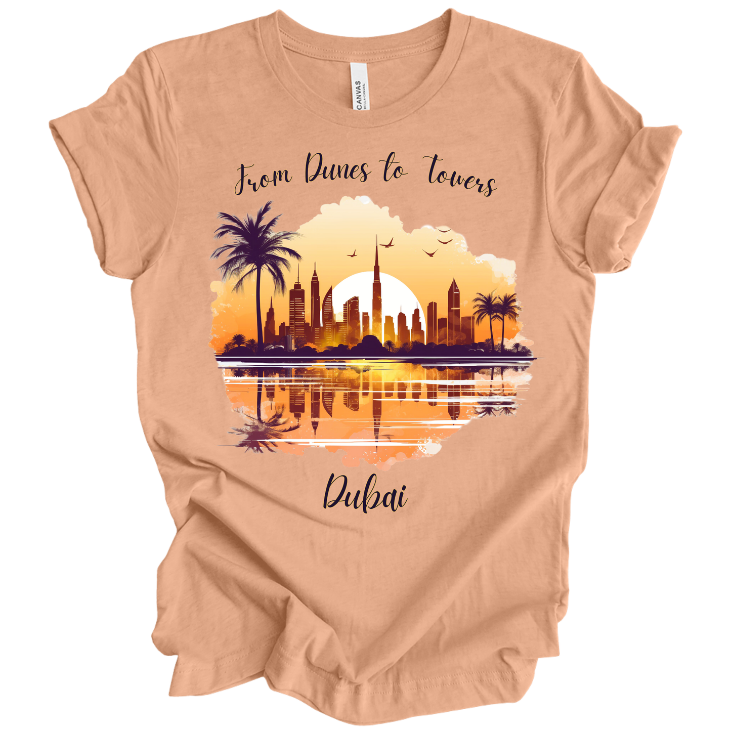 From Dunes to Towers: Dubai Adventure Tee