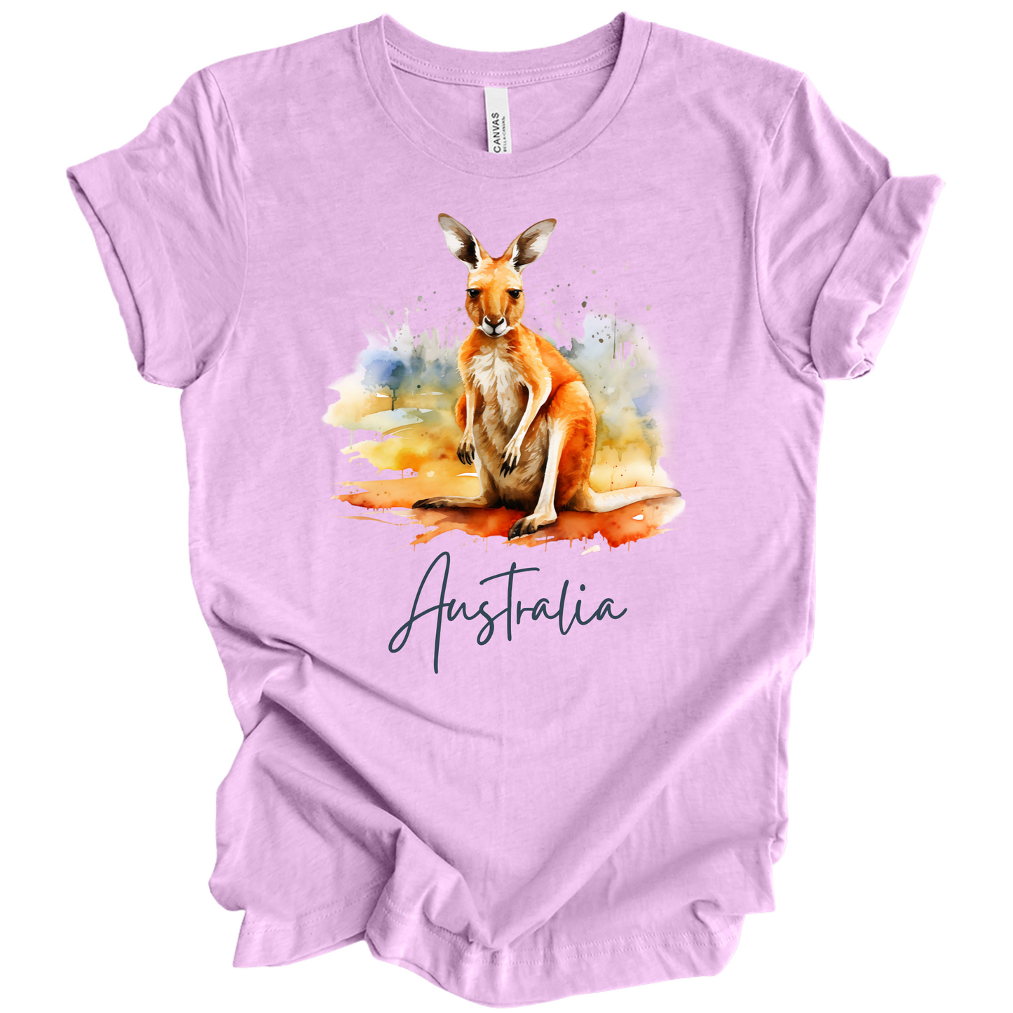 Aussie Hopper Kangaroo Travel Tee