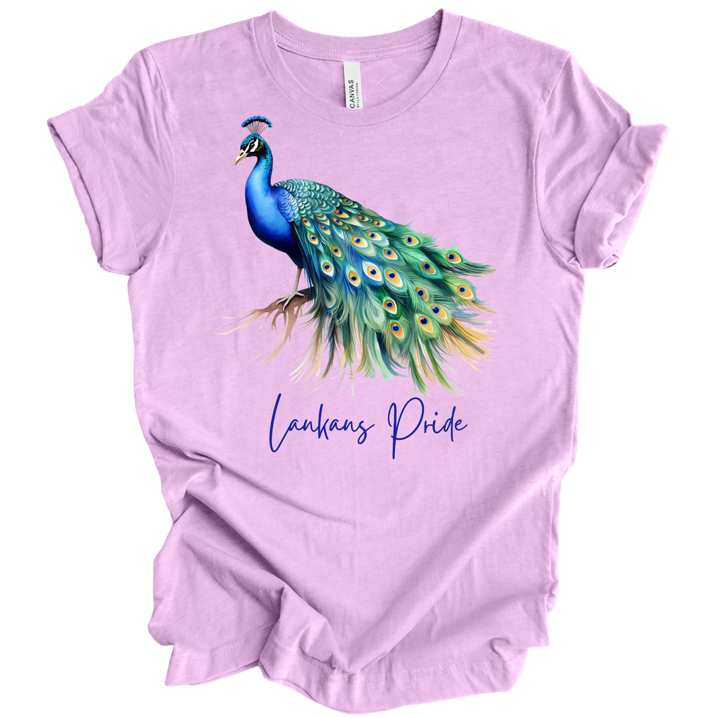 Majestic Peacock Sri Lanka Tee