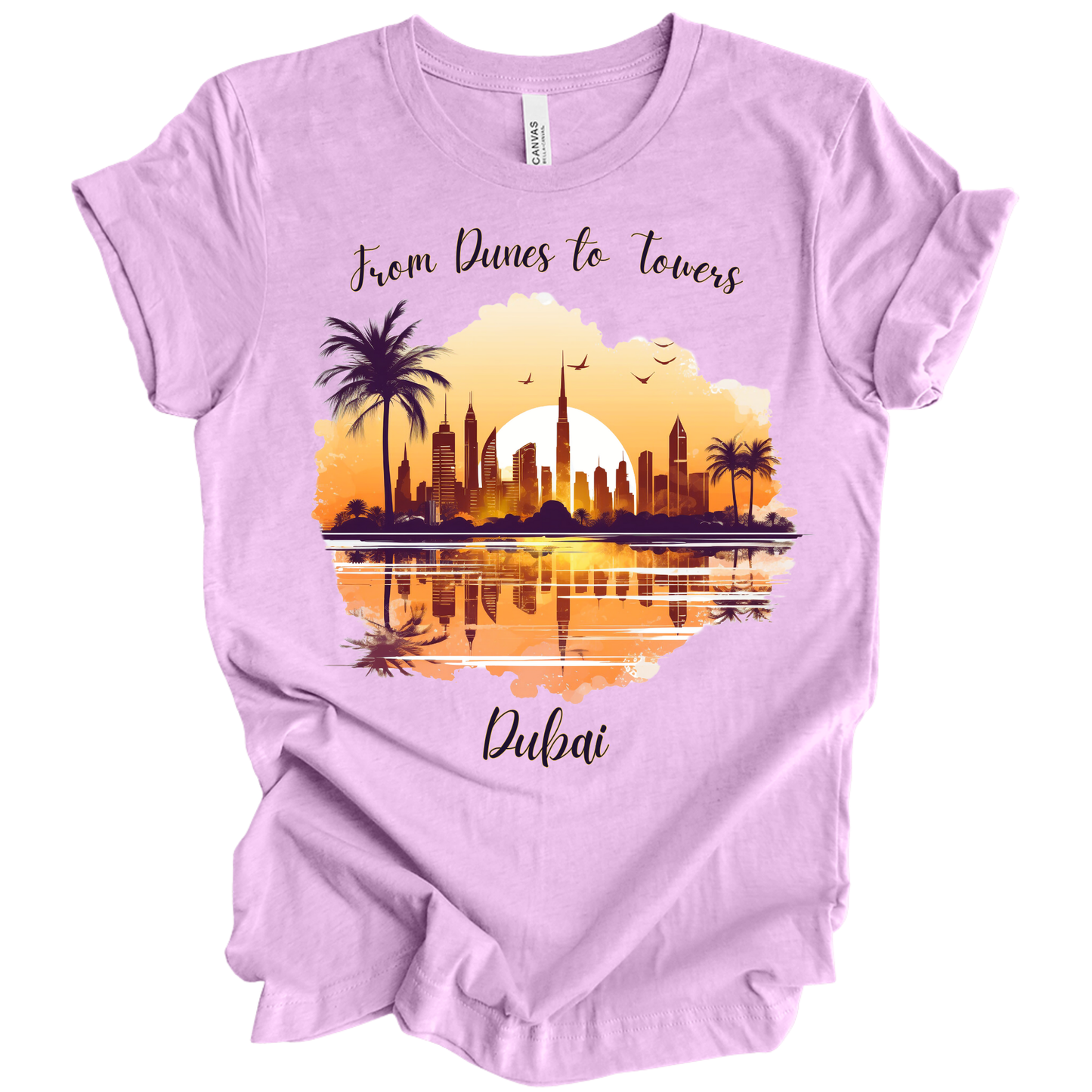 From Dunes to Towers: Dubai Adventure Tee