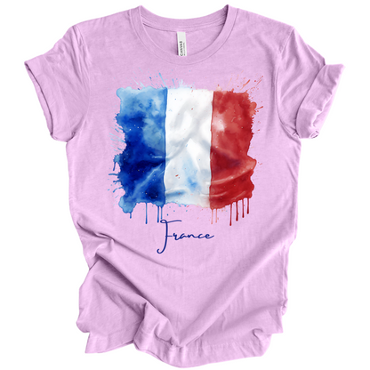 Vive La France: French Flag Tee
