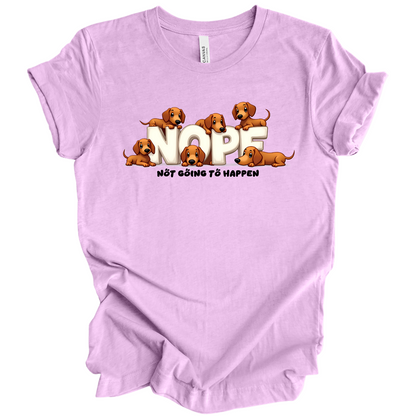 Dachshund NOPE Tee