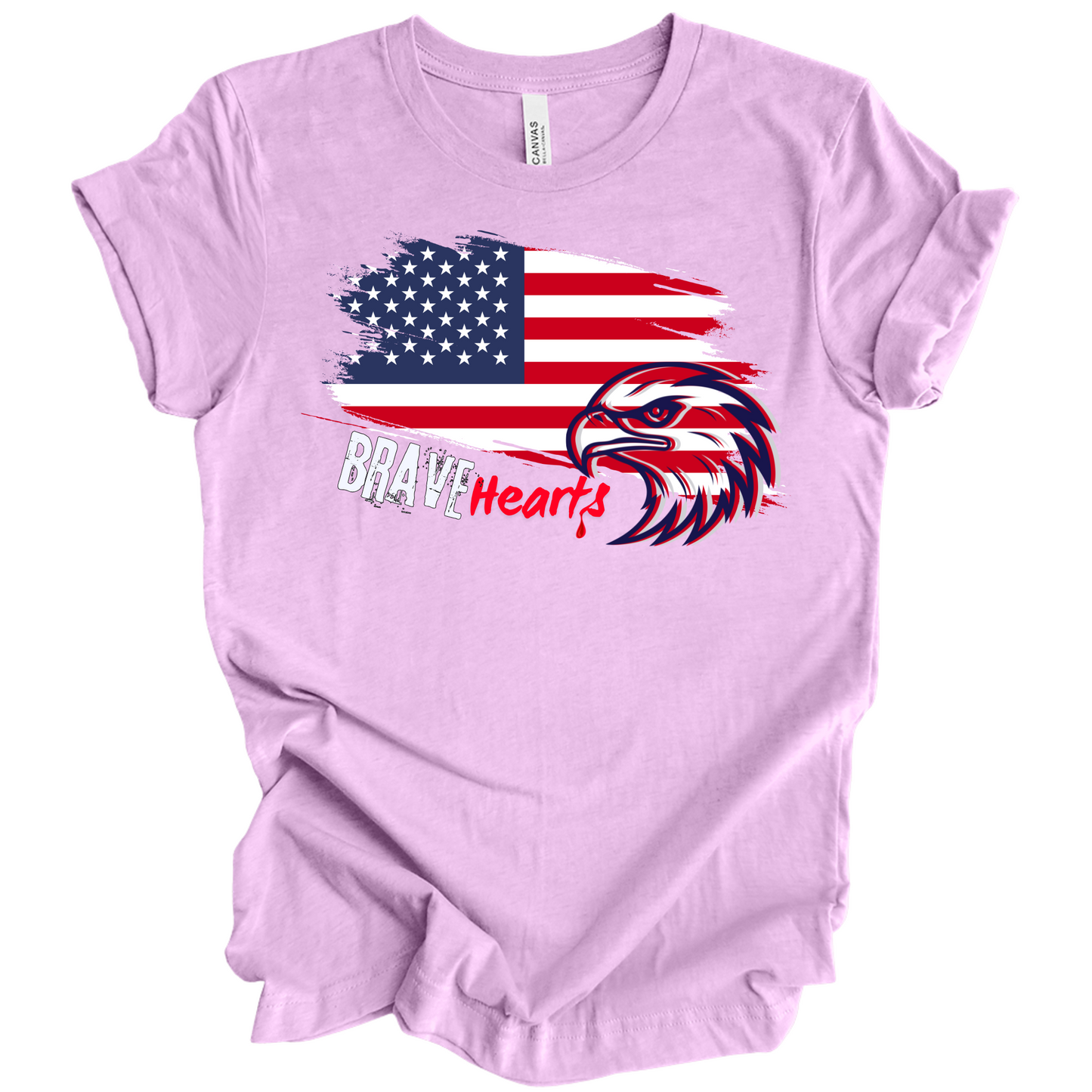 Brave Hearts – Patriot Hawk Tee