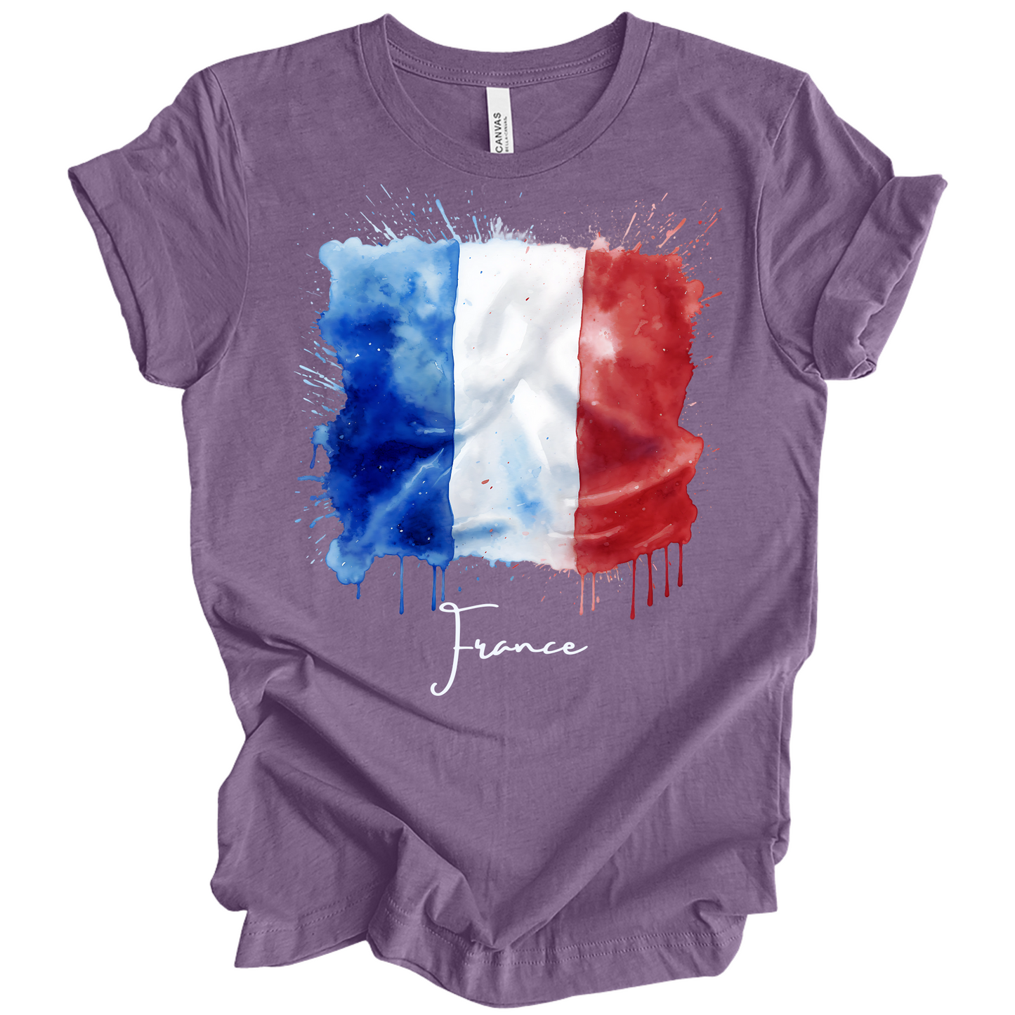 Vive La France: French Flag Tee