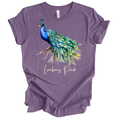 Majestic Peacock Sri Lanka Tee