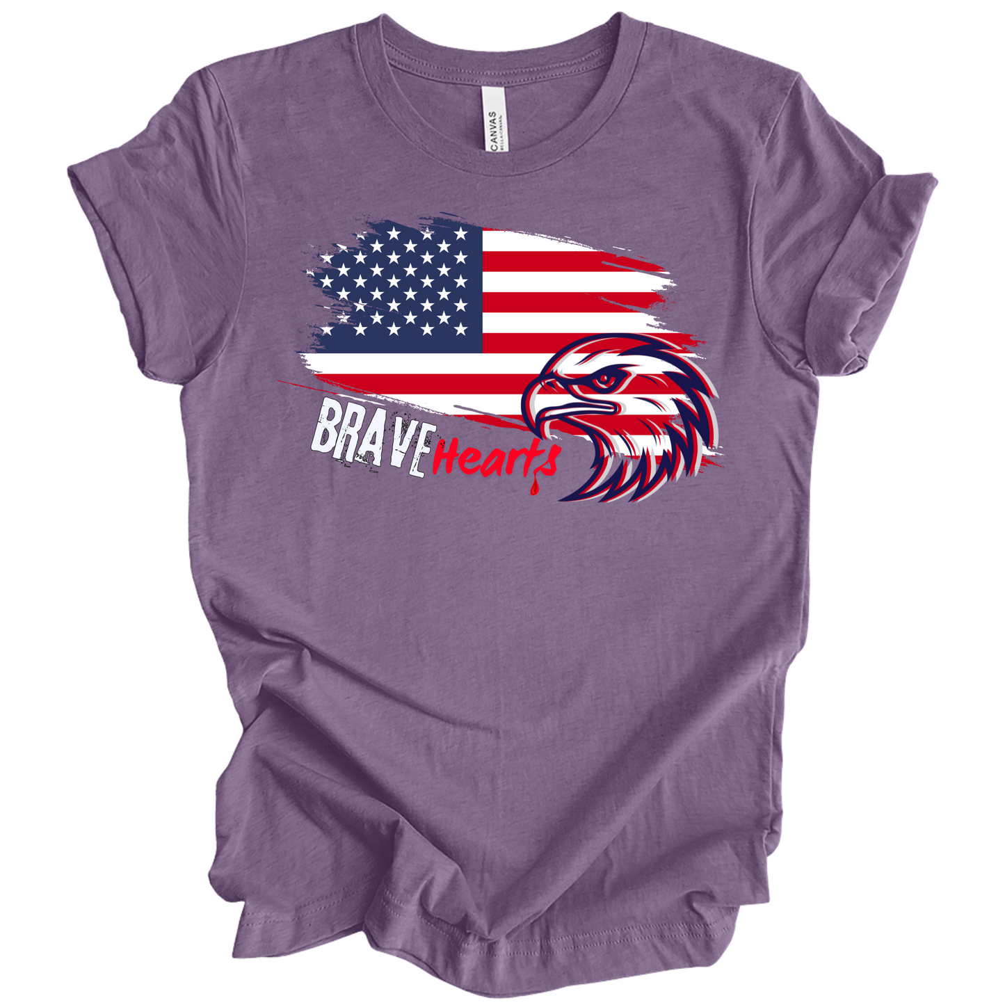Brave Hearts – Patriot Hawk Tee