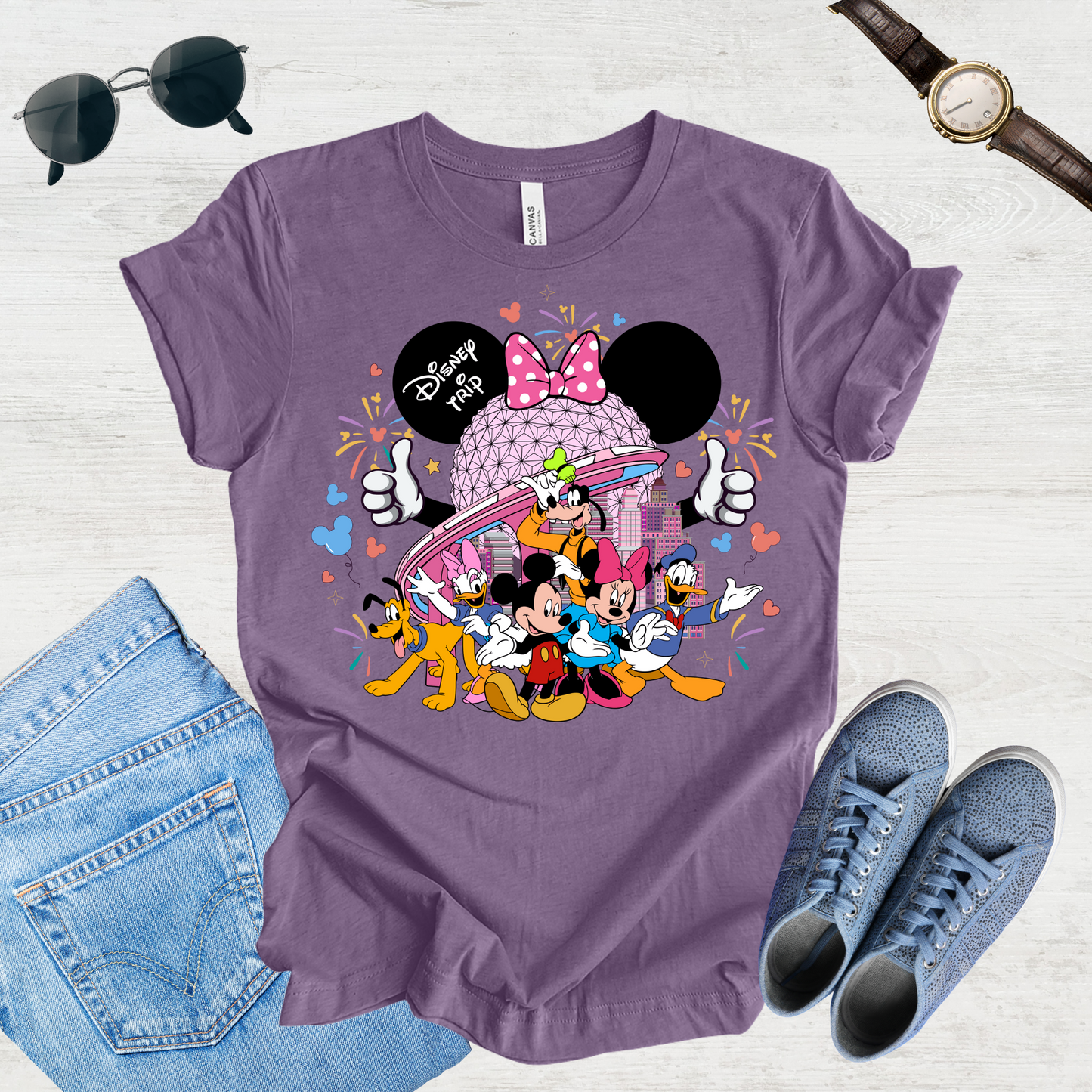Minnie Mouse Ears & Memories Tee