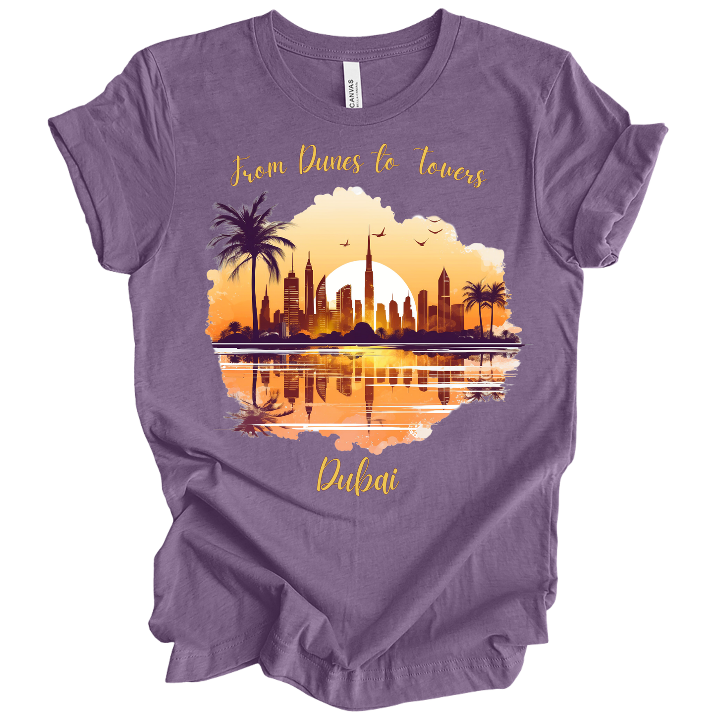 From Dunes to Towers: Dubai Adventure Tee