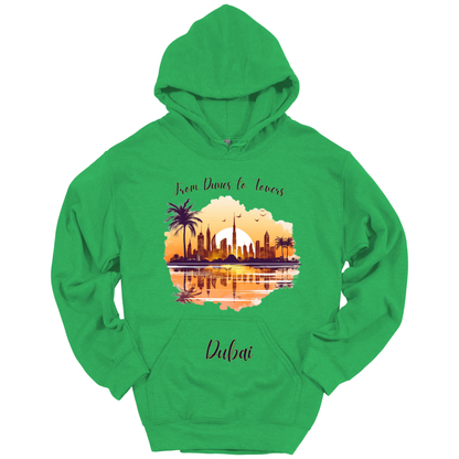 From Dunes to Towers: Dubai Adventure Hoodie