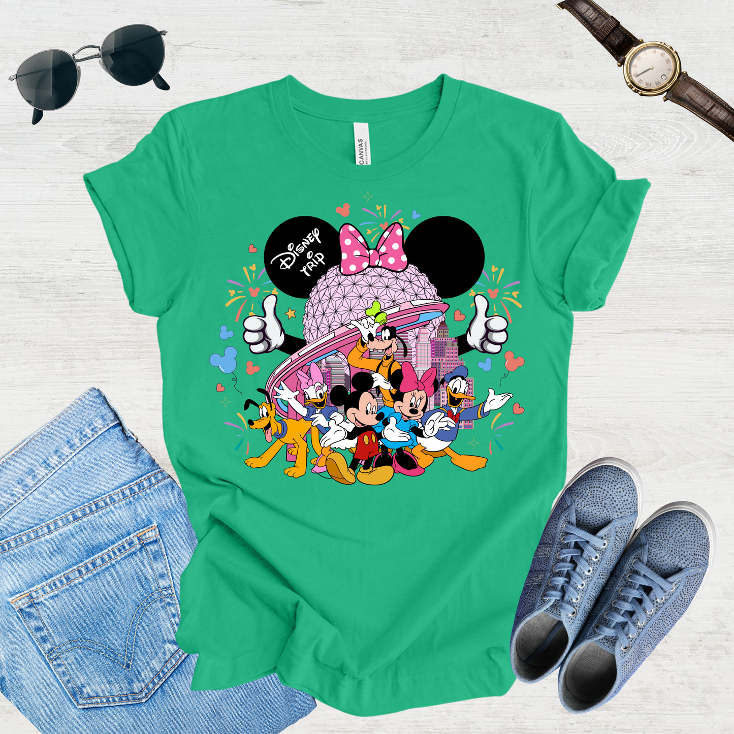 Minnie Mouse Ears & Memories Tee