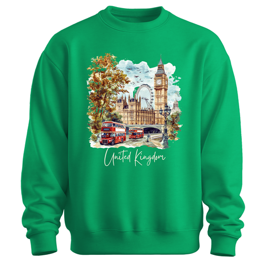 London Landmarks Explorer Sweatshirt