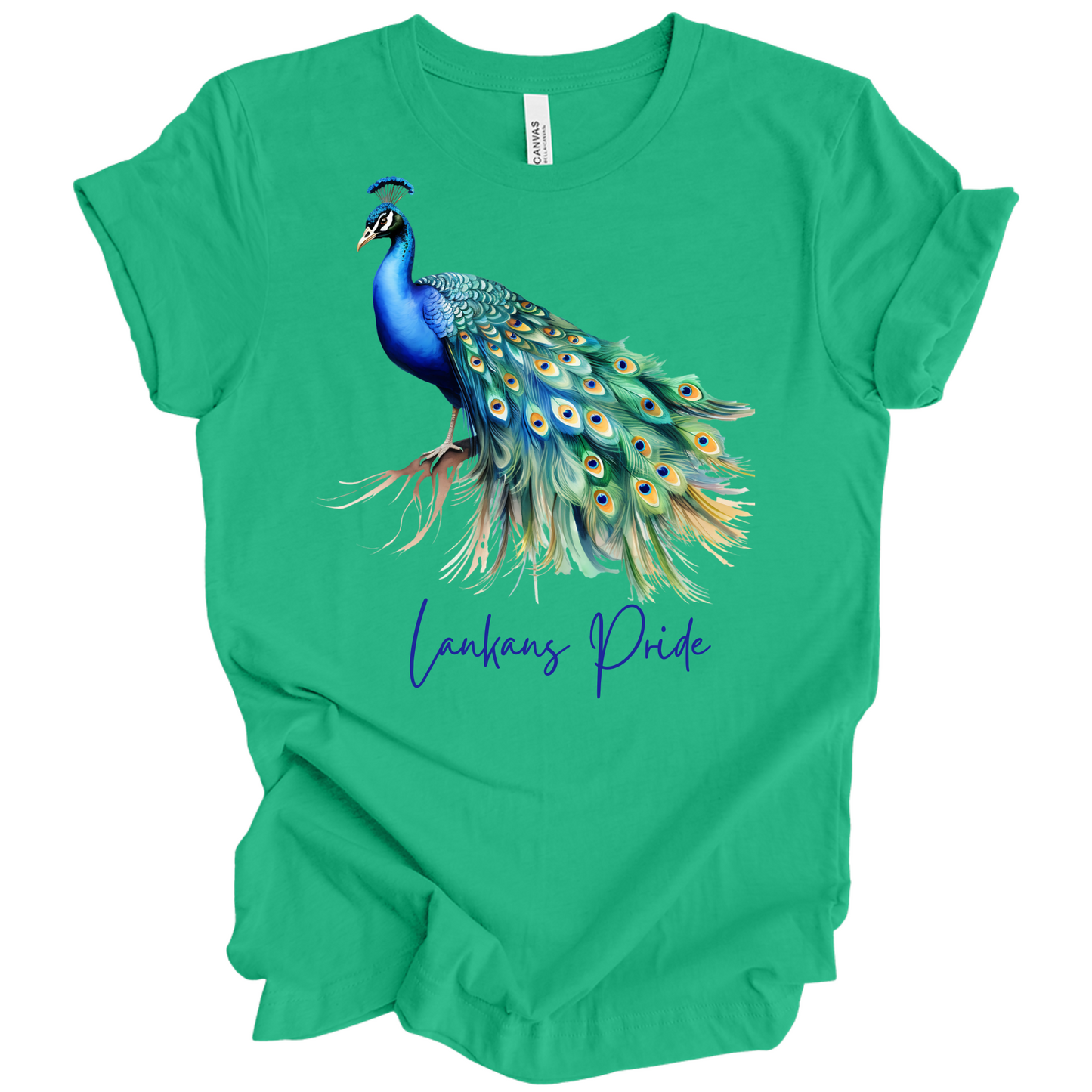 Majestic Peacock Sri Lanka Tee