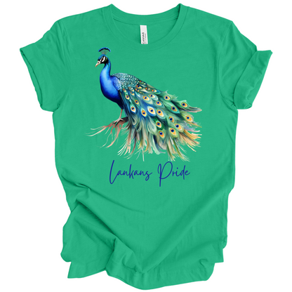 Majestic Peacock Sri Lanka Tee