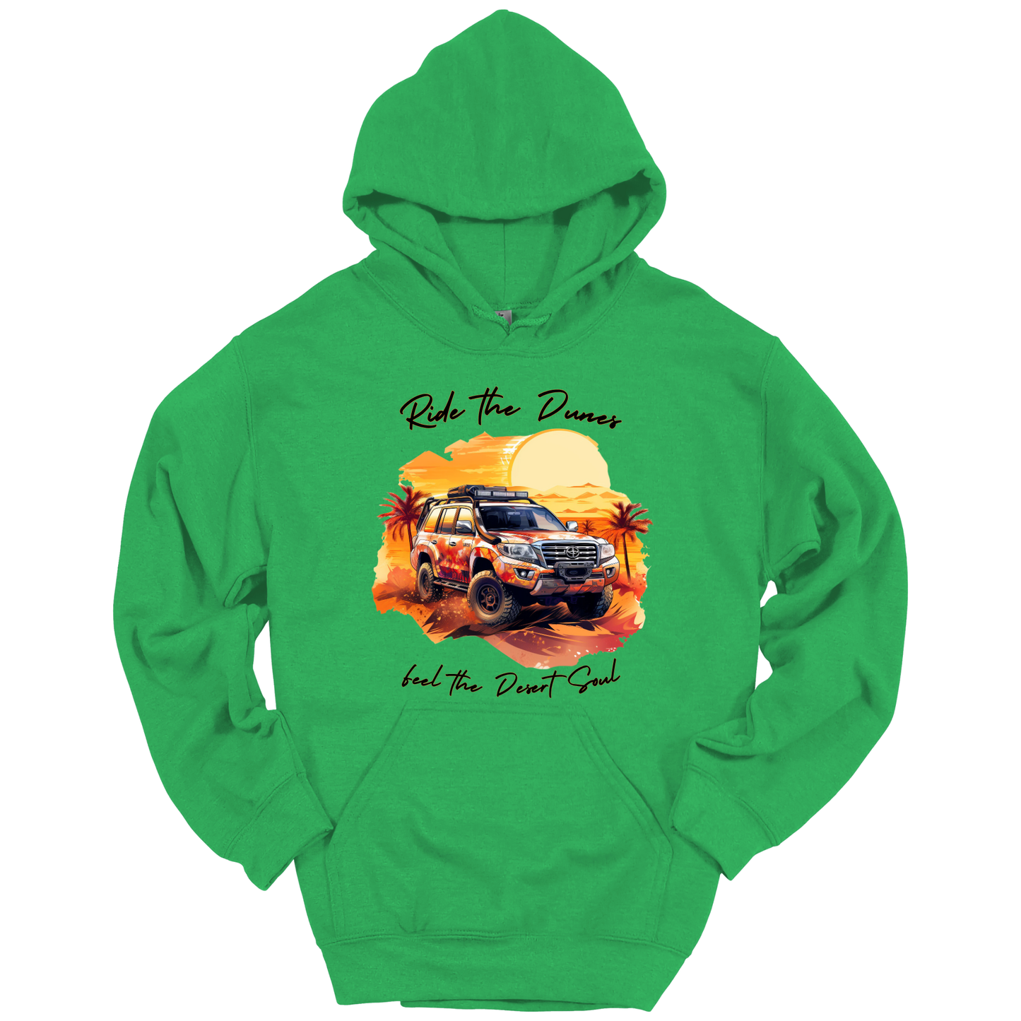 Desert Dreams: Dubai Safari Adventure Hoodie