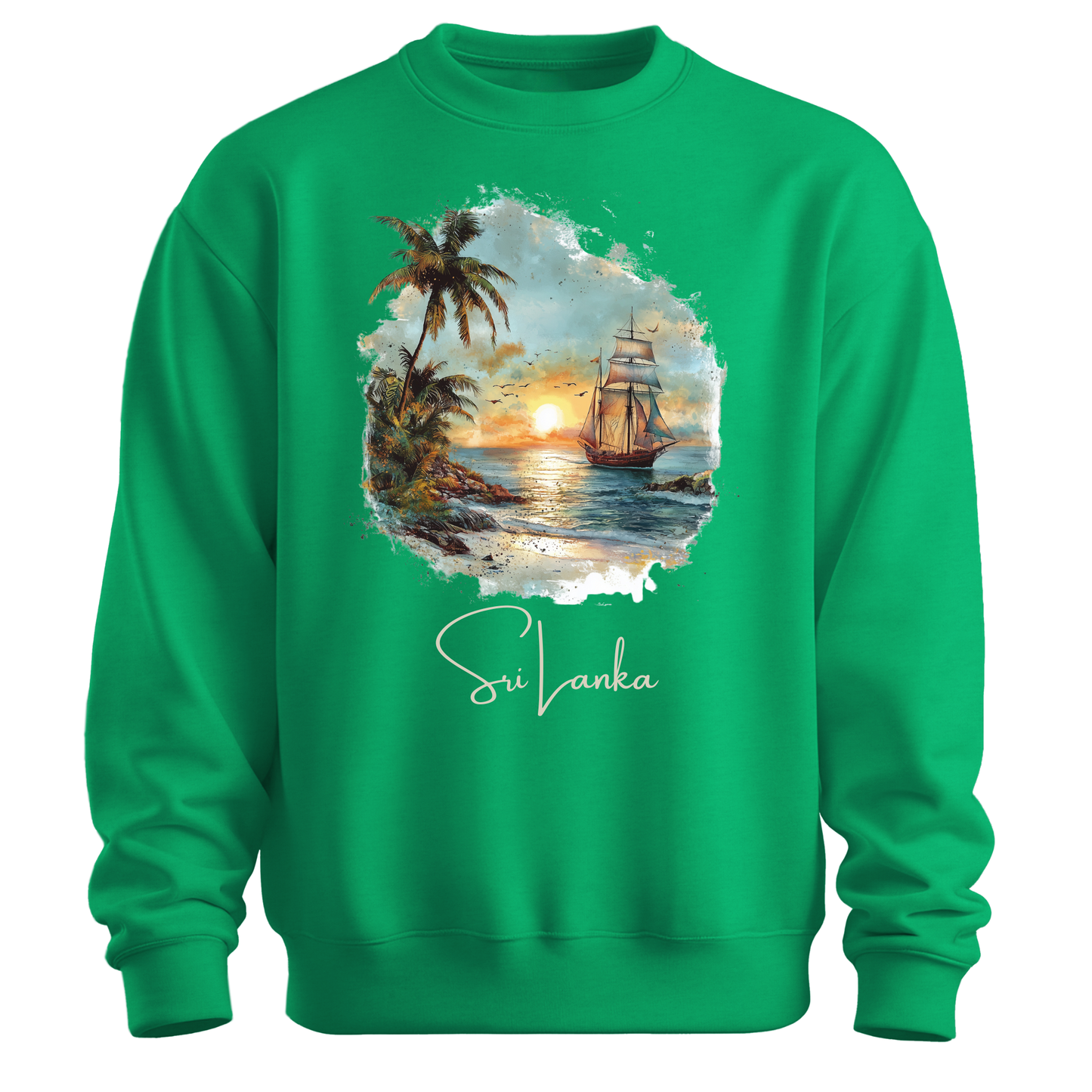 Sri Lanka Escape: Coastal Paradise Sweatshirt