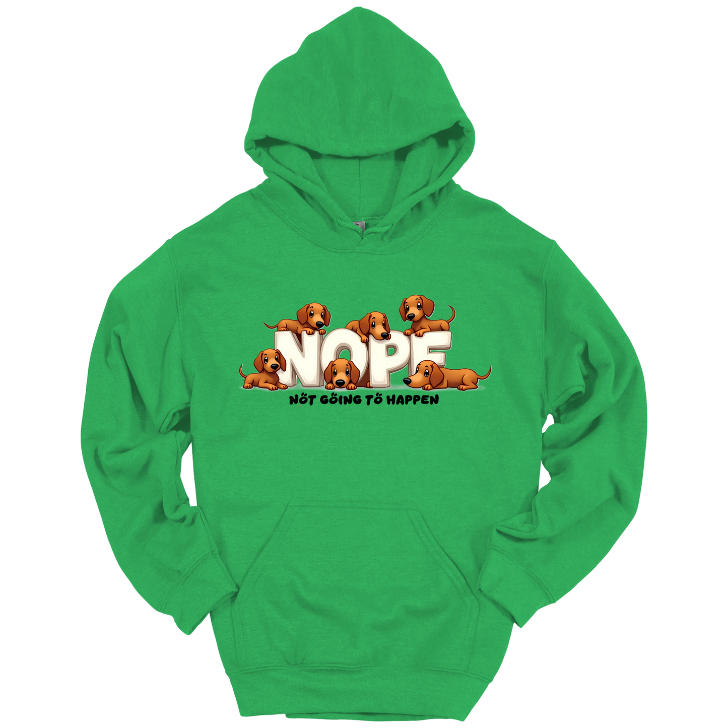 Dachshund NOPE Hoodie