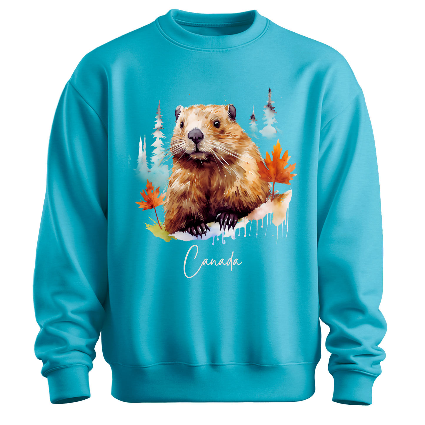 Hamster Explorer: Canada Adventure Unisex Sweatshirt