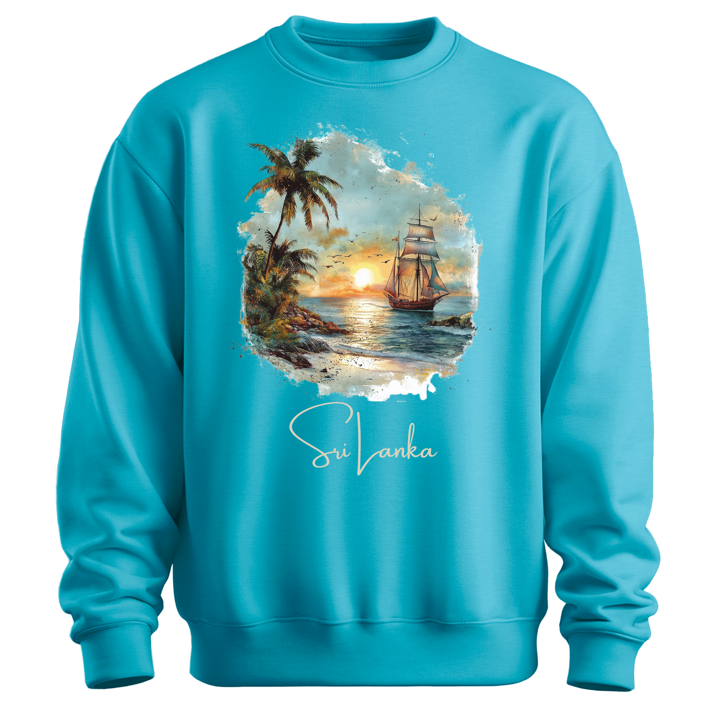 Sri Lanka Escape: Coastal Paradise Sweatshirt
