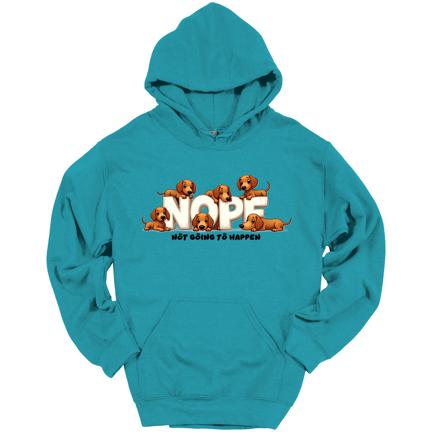 Dachshund NOPE Hoodie