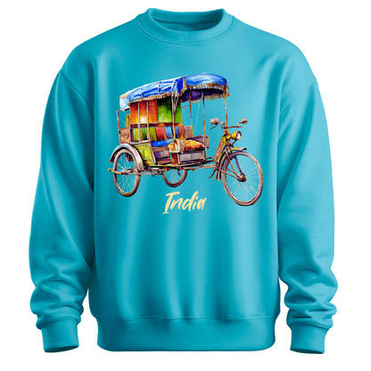 Rickshaw Rides: Explore India Sweatshirt